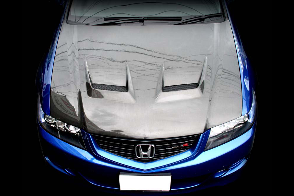 M&M HONDA Shopping site / ACCORD CL7 FRPボンネットダクト付き