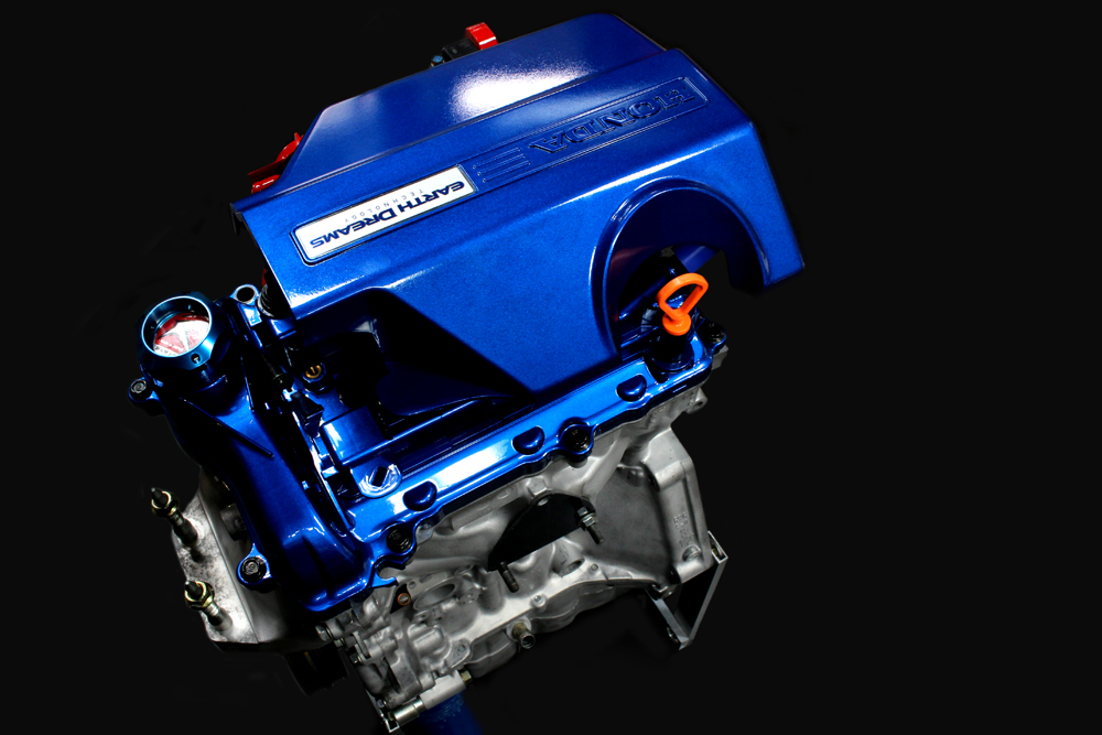 S660　JW5　ブルーエンジンカバー