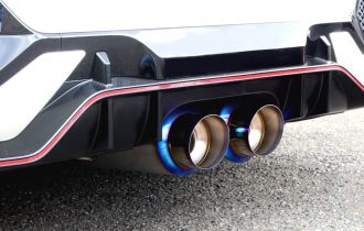 <新発売>CIVIC FK8スーパーチタニュームEXマフラー発売開始。 <新発売>CIVIC FK8スーパーチタニュームEXマフラー発売開始。